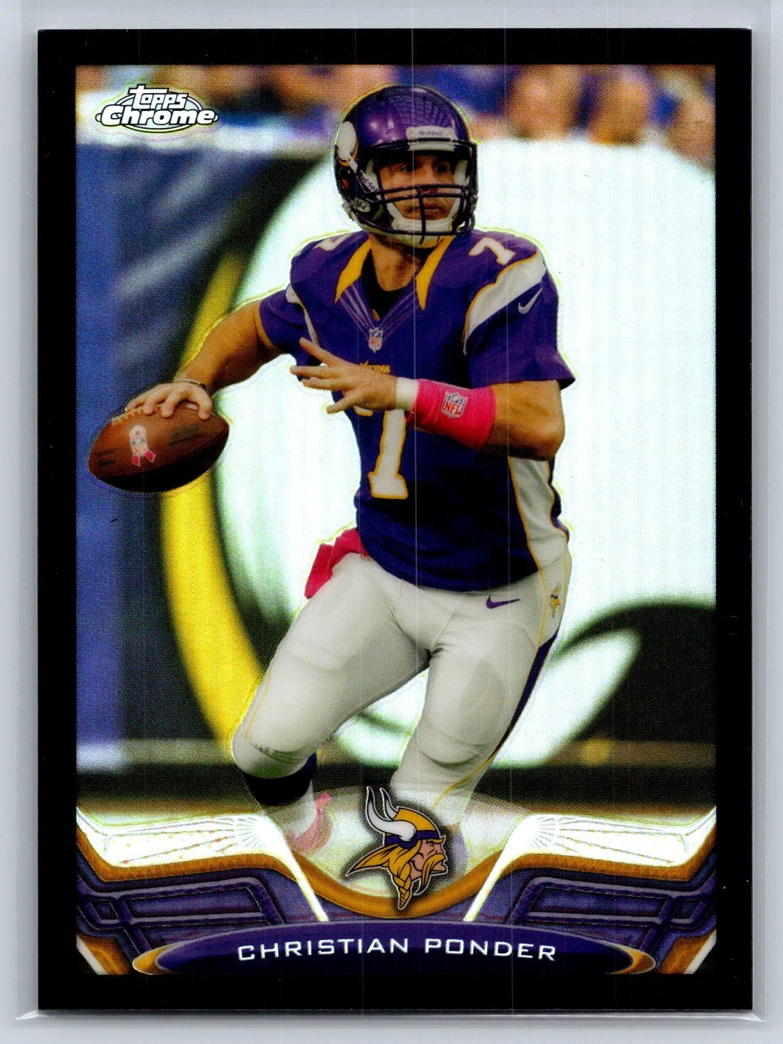 Christian Ponder trading card