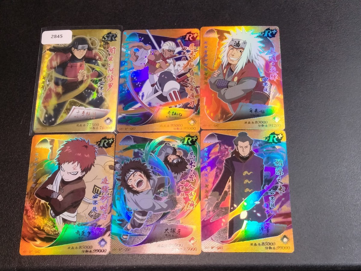 Jiraiya 6 Card Naruto Shippuden Trading Card Anime CCG | eBay