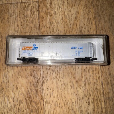 Model Power N-SCALE Therm Ice Dry Ice Refrigerator Car Model Train Car 8903
