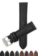 22mm Classic Leather Watch Band Strap for Citizen Corso