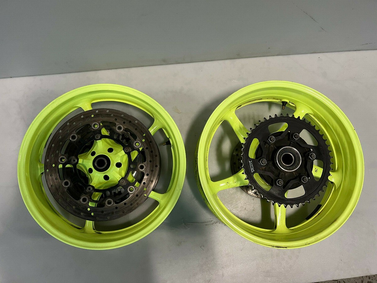 2006-2007 Yamaha YZF R6 YZFR6 Front Rear Wheel 17