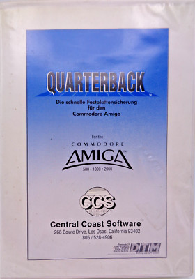 COMMODORE AMIGA -- QUARTERBACK (CCS/DTM)