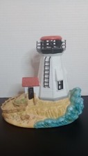 2003 PARTY LITE EXCLUSIVE "PLYMOUTH LIGHT" PORCELAIN CANDLE HOLDER 