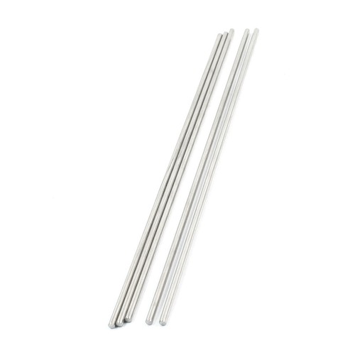 Lot De 5 Barres D'Essieu En Acier Inoxydable 170mm X 2.5mm - Pour Modèles RC, Uxcell