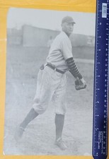 1918 Seattle BILL JAMES Type 1 Press Photo Boston Braves 1914 World Series Hero 