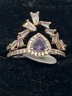 Bomb Party Ring RBP 5751  A Queen Above All Ring Amethyst Birthday Collection — photo 4