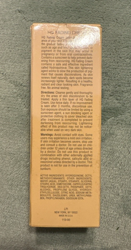 Gale Hayman Beverly Hills HQ FADING CREAM For Hands 3.5 Fl Oz w/Sunscreen - Image 2 of 2