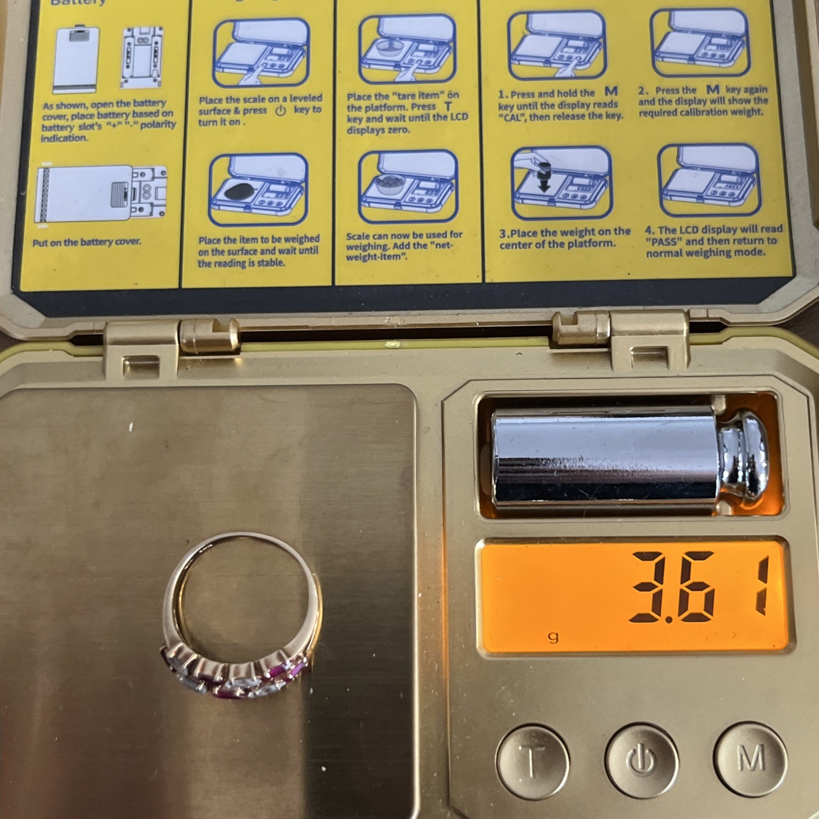 Ruby Ring 14k Gold - image 12