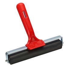 6 Inch Rubber Roller Brayer Rolling Tools for Printing Printmaking, Black