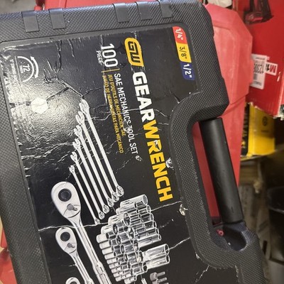 GEARWRENCH 100 piece sae mechanics tool set