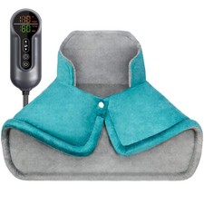 Heating Pad for Neck and Shoulders and Back, Electric Weighted Heat Pad for Pain