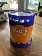 Verbatim Life Series 16x DVD-R Discs - Pack of 100