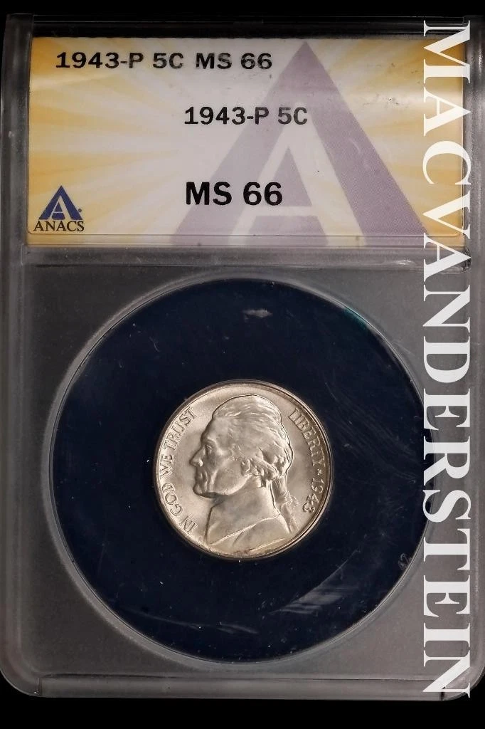 1943 Year Grade MS 66 US Jefferson Nickels (1938-Now) for sale | eBay