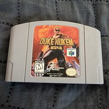 Duke Nukem 64 (Nintendo 64, 1997) Authentic - Tested & Working