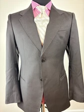 Emporio ARMANI Modern "Josh Line" 2-Btn Black ITALIAN Sport Jacket 40 R