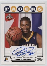 2008-09 Topps Rookie Premiere Certified Roy Hibbert #RP-RH Auto rf2