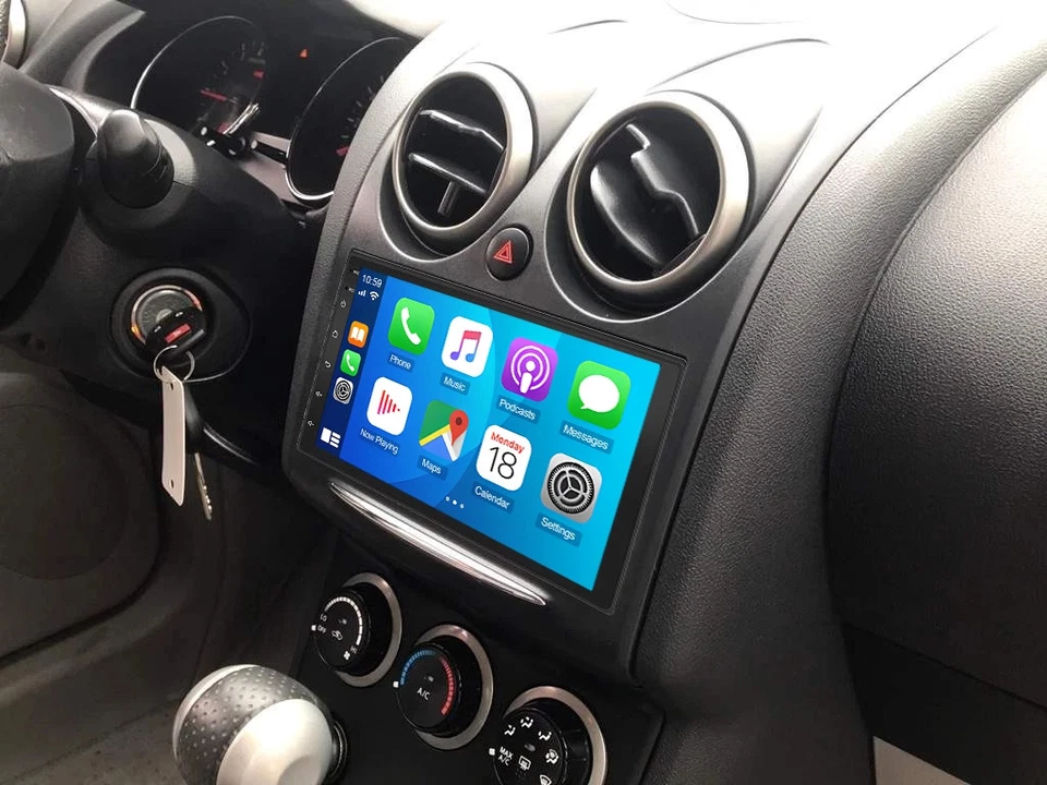 7" Android 15 Carplay Car Stereo Radio GPS Navi 2+32G For 2008-2011 Nissan Rogue Foto 2 de 4