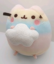 Gund Pusheen Ombre Cloud Rainbow 9" Plush Holding Cloud Stuffed Toy Collectible