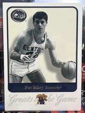 2001 Fleer Greats of the Game Pat Riley Kentucky Wildcats Basketball Card #60