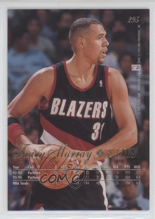 1994-95 Flair Tracy Murray #295 - Image 2 of 2