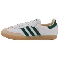 Adidas Originals SAMBA OG Low top German Army Trainers Unisex White Green JS3831