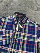 Polo Ralph Lauren Men s Classic Fit Button Down Oxford Shirt Colorful Plaid Sz S