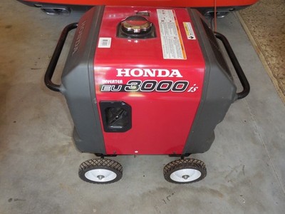 Honda EU3000I 3000W 120V Super Quiet Portable Inverter Generator W/ WHEEL KIT