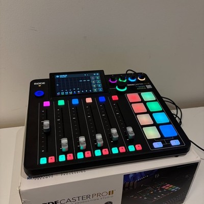 RODE RODECaster Pro II Alles-In-Einem Integrierter Audio-Mixer