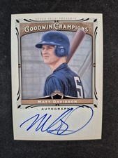 2013 Upper Deck Goodwin Champions Autographs Matt Davidson Auto #AMD
