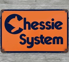Chessie System Railroad 8 x 12 Vintage Novelty Metal Sign Made In USA New!