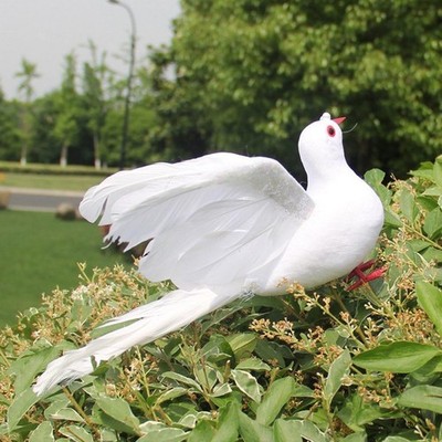 Simulated Animal Figurine Pigeon Artificial Simulated