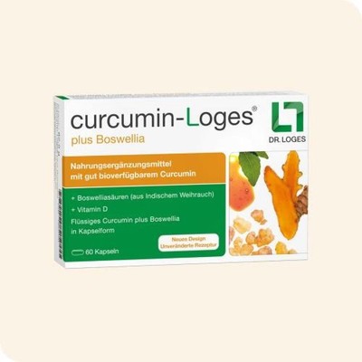 CURCUMIN-LOGES plus Boswellia Kapseln 60 St
