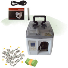 110V 60Hz Paper Tape Currency Banding Machine Automatic Strapping Machine