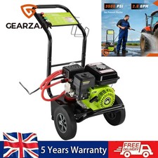 212 cc 7HP Pressure Washer POWER JET CLEANER Petrol 3500PSI / 240BAR w/ 5 Nozzle