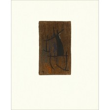 MIRO Joan - Lithographie "Composition 01, Femme" 56x45cm - 1965