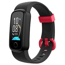 Vigor Kids Fitness Tracker for Girls  Boys Ages 5-15 - Watch with C Black