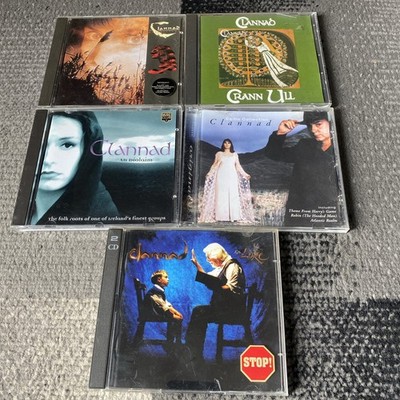 Clannad . BUNDLE OF 5 CDs  . CRANN ULL . LORE . AN DIOLAM ETC 
