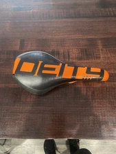 Deity Speedtrap Railed Bicycle Seat Orange SDG Design AM Saddle