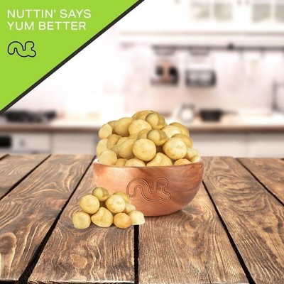 Nut Cravings Macadamia Nuts | Raw Fresh Snack Resealable Bag Kosher & Healthy