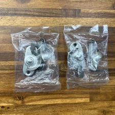 Window Sash Lock  1 Per Package Lot Of 2  Satin Nickel Finish NEW