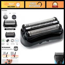 Replacement Shaver Head for Braun Series 3 - 21B Compatible Foil Cutter
