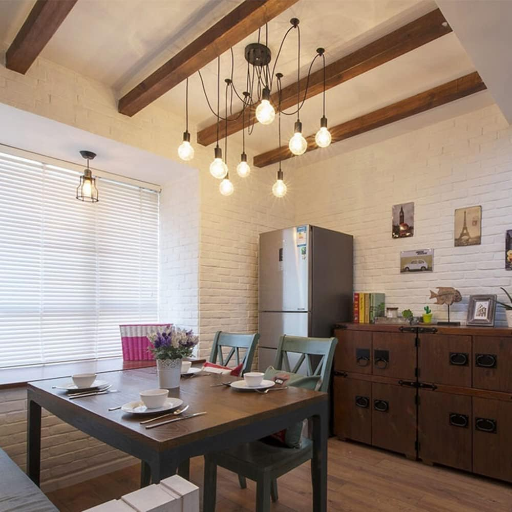 Edit Lighting Edit Spider Ceiling Pendant Light In Black Finish 40466 - View #7