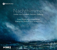 Franz Schubert Nachthimmel: Lieder Von Schubert, Bender, Dalberg (Cd) Album