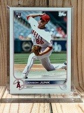 Janson Junk 2022 Topps #584 Los Angeles Angels