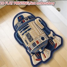 Star Wars R2D2 Mat 60cm X 40cm Rug Droid Gaming