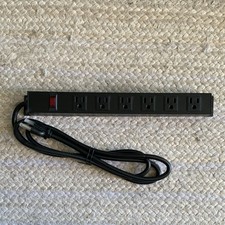 Master PDU-US6 6-Outlet Power Distribution Panel 15A 125V 1875W Rackmount