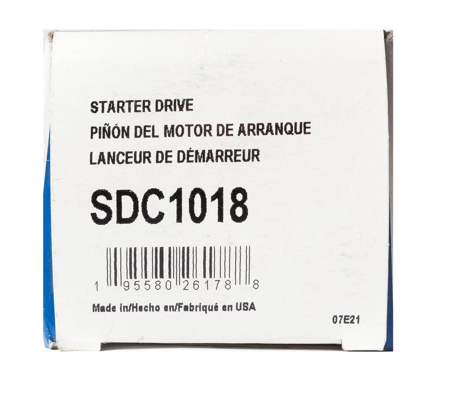 Carquest Starter Drive Fit 1961-1978 Chrysler Dodge Plymouth Part Number SDC1018 - Image 3 of 4