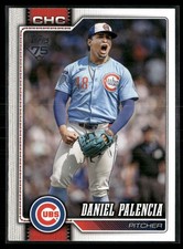 Daniel Palencia 2026 Topps #158 Chicago Cubs 3