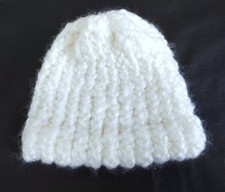 2 INFANT WINTER KNIT HATS