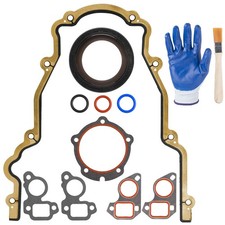 ORAEVY Timing Cover Gasket Set TCS45993,Compatible with GM LS LS1 LS6 LS2 LS3 LQ